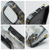 FORCELL F-PROTECT Mirage, katonai ejtéstesztelt tok, MagSafe kompatibilis IPHONE 15 PRO ezüst köd tok - 4. kép