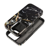 FORCELL F-PROTECT Mirage, katonai ejtési teszten átesett, MagSafe kompatibilis tok IPHONE 15-höz, fekete márvány - 0. kép