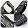 FORCELL F-PROTECT Mirage, katonai ejtési teszten átesett, MagSafe kompatibilis tok IPHONE 15-höz, fekete márvány - 4. kép