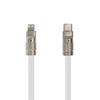 Setty Zink kábel USB-C - USB-C 1,2 m 60W KZC-C-1.2600 fehér - 0. kép