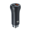 Setty autós töltő USB-A + USB-C 20W CC-AC-201 fekete - 0. kép