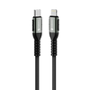 FORCELL F-ENERGY C259 kábel Type C - Lightning PD 3A 27W Cafule 0,5 m fekete - 0. kép