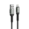 FORCELL F-ENERGY C257 kábel USB A-ról Lightning-re 2,4A 12W Cafule 0,5 m fekete - 0. kép