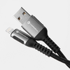 FORCELL F-ENERGY C257 kábel USB A-ról Lightning-re 2,4A 12W Cafule 0,5 m fekete - 1. kép