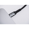 FORCELL F-ENERGY C260 kábel Type C to Type C QC4.0 PD 5A 100W Cafule 0,25 m fekete - 4. kép