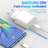 JELLICO hálózati töltő C35 PD 25W 1xUSB-C + kábel USB-C - USB-C Fehér - 3. kép