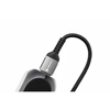 FORCELL F-ENERGY C256 USB A - Type C QC4.0 3A 66W Cafule 0,25 m fekete - 0. kép