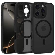 Full Matte Mag tok Realme 12 Pro 5G/12 Pro Plus 5G fekete tok