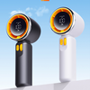 Techsuit - Prémium Hordozható Mini Ventilátor (Z11) - LED Digitális Kijelzővel, USB-C Tölthető, 100 Szélsebesség - Fehér - 1. kép