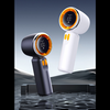  Techsuit - Prémium Hordozható Mini Ventilátor (Z11) - LED Digitális Kijelzővel, USB-C Tölthető, 100 Szélsebesség - Fehér - 3. kép