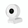  Techsuit - Prémium Mini Kézi Ventilátor (A10) - LED digitális kijelzővel, USB-C újratölthető, 100 szélsebesség, 5400RPM - Fehér - 0. kép