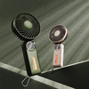  Techsuit - Prémium Mini Kézi Ventilátor (Z8) - LED Digitális Kijelzővel, USB-C Újratölthető, 3 Szélerősség, 2A, 3600mAh - Bézs - 0. kép