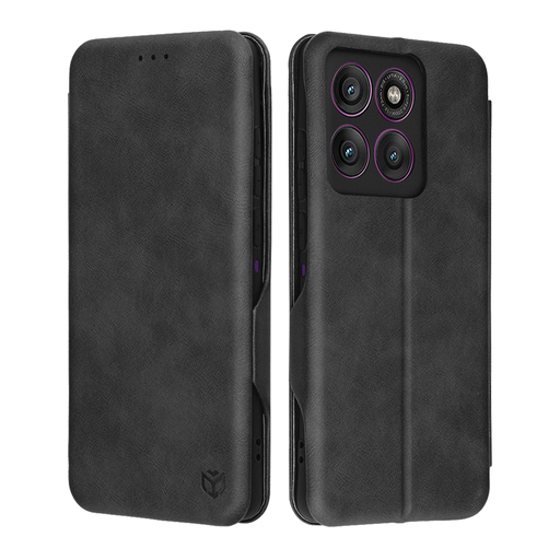 Techsuit - Biztonságos Pénztárca Plusz - Motorola Edge 60 Pro - Fekete tok Techsuit - Biztonságos Pénztárca Plusz - Motorola Edge 60 Pro - Fekete tok