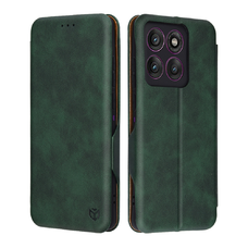  Techsuit - Biztonságos Pénztárca Plusz - Motorola Edge 60 Pro - Zöld tok
