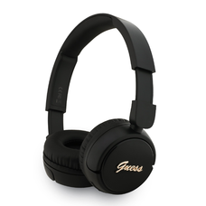 Guess Script Metal Logo Vezeték nélküli Fejhallgató Fekete