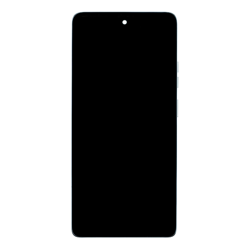 Motorola G75 5G LCD kijelző + érintőegység + előlapi borítás zöld (Szerviz csomag)