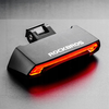 Rockbros LKWD-R1 Rear Bike Light with Laser and Remote Control + Micro USB - USB-A Cable - Black - 0. kép