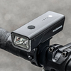 Rockbros 24510003001 front bicycle light 260 lm + USB-C - USB-A cable - black - 0. kép