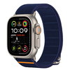 Tech-protect Nylon Slip Apple Watch 6 / 7 / 8 / 9 / 10 / SE / Ultra 1 / 2 (44 / 45 / 46 / 49 mm) haditengerészkék - 2. kép