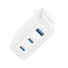 XO fali töltő CE35 PD 100W 2x USB-C 1x USB fehér - 1. kép