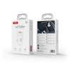XO autós töltő CC69 PD 30W QC 1x USB 1x USB-C fehér - 0. kép