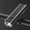 Rockbros 24310006001 első biciklilámpa 400 lm + micro USB kábel - USB-A - fekete - 3. kép