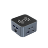 Hub USB-C 12 az 1-ben Wozinsky WHBC09Y8S multifunkcionális, vezeték nélküli töltési funkcióval, alumínium, 15 cm-es kábellel - szürke - 1. kép