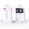 XO autós töltő CC68 18W QC 1x USB fehér - 0. kép
