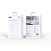 XO fali töltő CE36 PD 45W 1x USB-C 1x USB fehér + kábel USB-C - USB-C - 0. kép