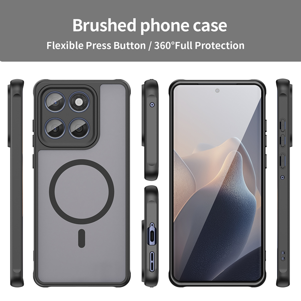  Techsuit - HaloFrost II MagSafe - Motorola Edge 60 / 60 Fusion - Fekete tok - 7