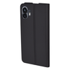  Techsuit - Magskin Könyv - Nothing Telefon (2) - Fekete tok - 1. kép