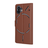  Techsuit - Bőrtok - Nothing Phone (2) - Barna tok - 3. kép