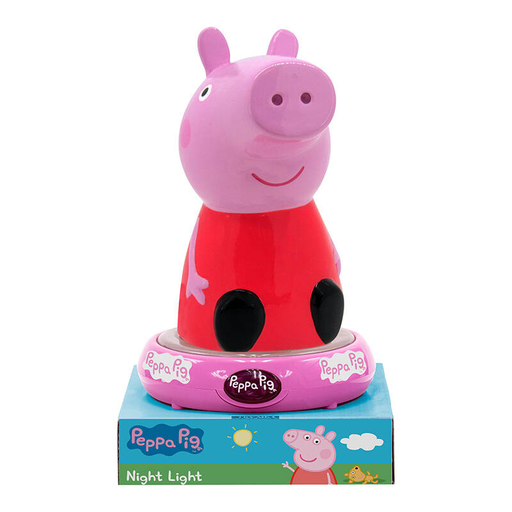 Éjjeli lámpa 3D Figura Peppa Malac KiDS Licensing