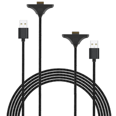 iPega SW2119A töltőkábel (3m, 2 db) JoyCon kontrollerhez Nintendo Switch 2 piros/kék (sérült csomagolás)
