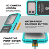  ShellBox - AirBox Vízálló IP68 (6,7 hüvelyk) - iPhone 12 Pro Max/13 Pro Max/14 Pro Max/15 Pro Max/16 Pro Max/15+/16+ - Kék tok - 1. kép
