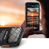  ShellBox - AirBox Vízálló IP68 Tok (max. 6,9 hüvelyk) - Univerzális Telefon Modell (max. 15 mm mélység) - Fekete - 2. kép