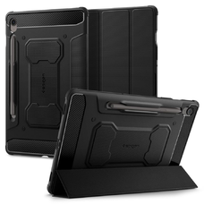  Spigen - Rugged Armor Pro - Samsung Galaxy Tab S9 / S10 FE - Fekete tok