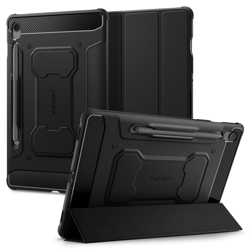 Spigen - Rugged Armor Pro - Samsung Galaxy Tab S9 / S10 FE - Fekete tok Spigen - Rugged Armor Pro - Samsung Galaxy Tab S9 / S10 FE - Fekete tok