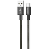 JELLICO kábel B28 USB-C 3.1A 0.3M Fekete - 0. kép