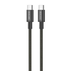 JELLICO kábel B28 USB-C - USB-C PD 60W 1M Fekete - 0. kép