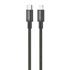 JELLICO kábel B28 USB-C - Lightning PD 30W 1M Fekete - 0. kép