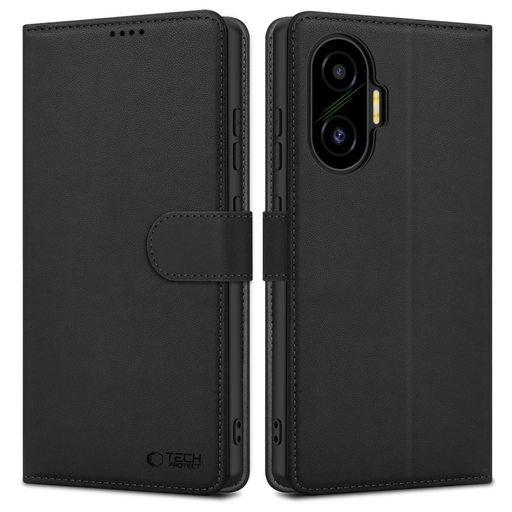 Tech-protect Wallet Xiaomi Poco F7 5G fekete tok Tech-protect Wallet Xiaomi Poco F7 5G fekete tok