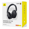 Baseus Bowie H1 PRO Vezeték nélküli Bluetooth fejhallgató (fekete) - 3. kép