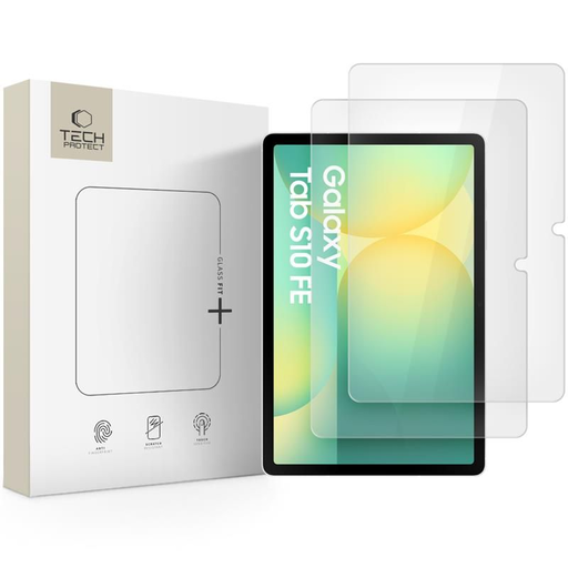Tech-Protect Glass Fit+ Edzett Üveg 2-csomag Galaxy Tab S7 / S8 / S9 11.0 / S9 Fe / S10 Fe 10.9 Átlátszó üvegfólia Tech-Protect Glass Fit+ Edzett Üveg 2-csomag Galaxy Tab S7 / S8 / S9 11.0 / S9 Fe / S10 Fe 10.9 Átlátszó üvegfólia