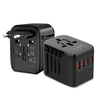 Tech-protect Ta200 Utazó Adapter Eu / Egyesült Királyság / Usa / Au Fekete - 0. kép