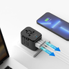 Tech-protect Ta200 Utazó Adapter Eu / Egyesült Királyság / Usa / Au Fekete - 2. kép