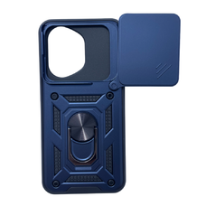 Honor 400 tok - Sötétkék Armor Camshield állvánnyal és kameravédővel