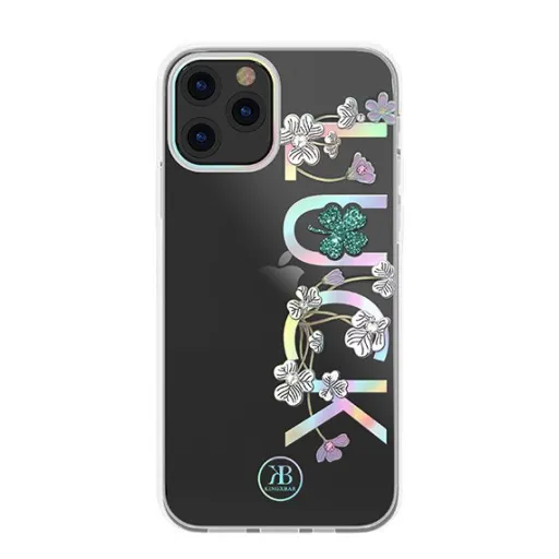 iPhone 12 Pro MAX Kingxbar Lucky Series tok Swarovski kristállyal Luck