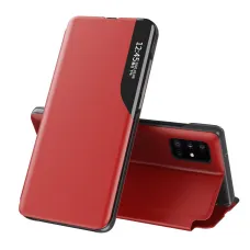 Eco Leather View Case inteligentné flip puzdro Huawei P40 Lite E červené Eco Leather View Case inteligentné flip puzdro Huawei P40 Lite E červené