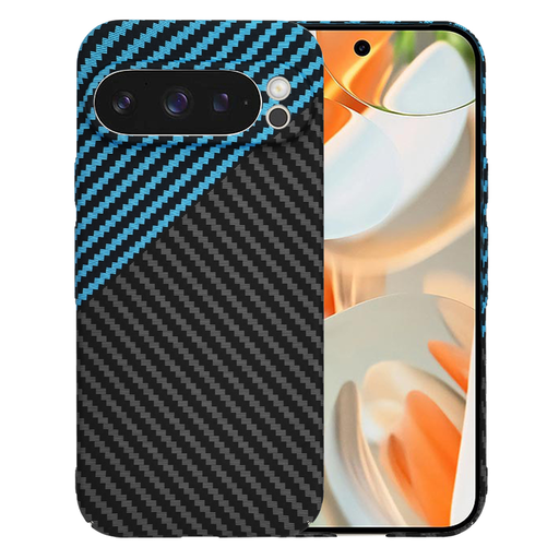 Techsuit - Carbonite FiberShell - Google Pixel 9 Pro - Kék Impulzus tok Techsuit - Carbonite FiberShell - Google Pixel 9 Pro - Kék Impulzus tok